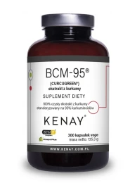 Kenay Kurkuma BCM-95® (CURCUGREEN®) czysty ekstrakt z kurkumy (300 kap)