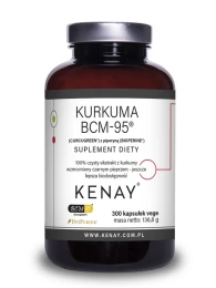 Kenay Kurkuma BCM-95® (CURCUGREEN®) z piperyną (BIOPERINE®) (300 kap)