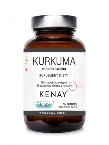 Kenay Kurkuma micelizowana (60 kap)