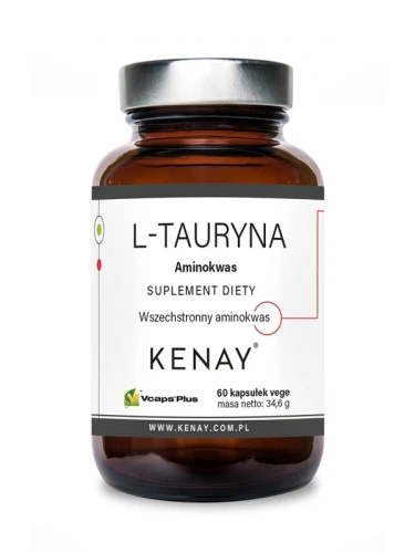 Kenay L-Tauryna 500mg Aminokwas (60 kap)