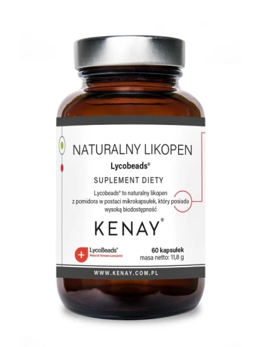 Kenay Naturalny Likopen Lycobeads® (60 kap)