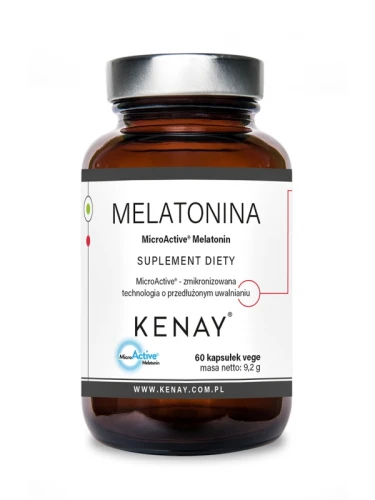 Kenay Melatonina MicroActive® Melatonin (60 kap)