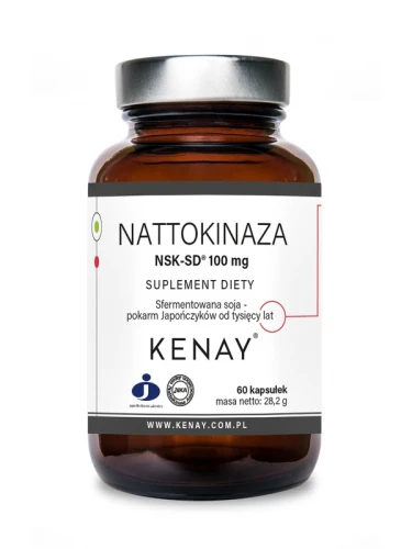 Kenay Nattokinaza 100 mg NSK-SD® (60 kap)