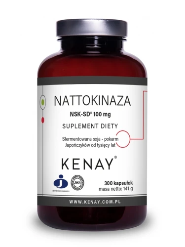 Kenay Nattokinaza 100 mg NSK-SD® (300 kap)