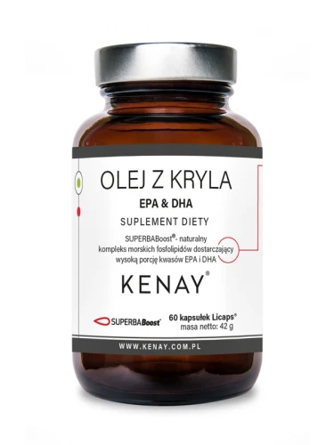 Kenay Olej z kryla EPA & DHA Superba Boost® (60 kap)