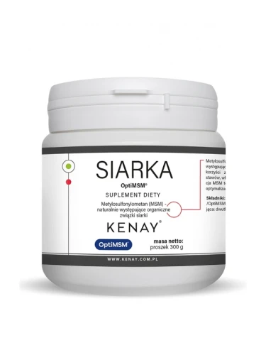 Kenay Siarka OptiMSM® (proszek 300 g)