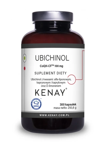 Kenay Ubichinol CoQH-CF 100mg (300kap)