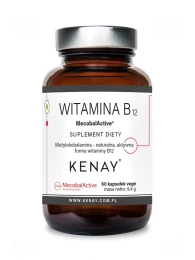 Kenay Witamina B12 250 mcg (metylokobalamina) MecobalActive® (60 kap)