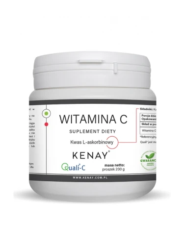 Kenay Witamina C Kwas L - askorbinowy (proszek 200 g)