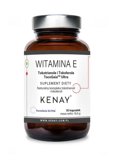 Kenay Witamina E Tokotrienole i Tokoferole (30kap)