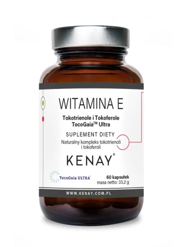 Kenay Witamina E Tokotrienole i Tokoferole (60kap)