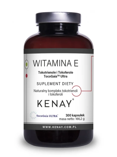 Kenay Witamina E Tokotrienole i Tokoferole (300kap)