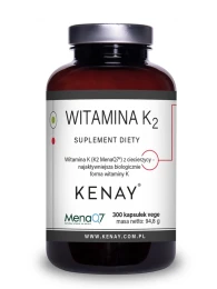 Kenay WITAMINA K2 100 µg z ciecierzycy (300 kap)