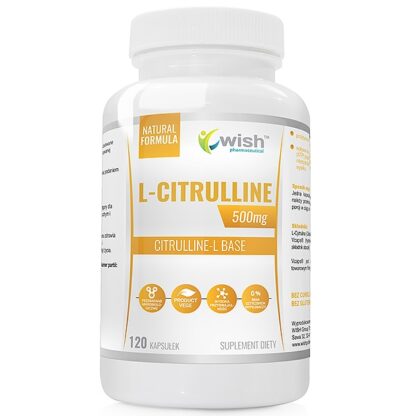 Wish L-Citrulina 500mg (120 kaps.)