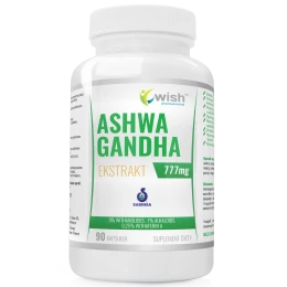 Wish Ashwaganda ekstrakt 777 mg (90 kaps.)