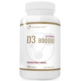 Progress Labs Witamina D3 8000 IU (240 tab)