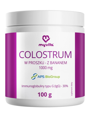 MyVita Colostrum 1000 mg  proszek 100g