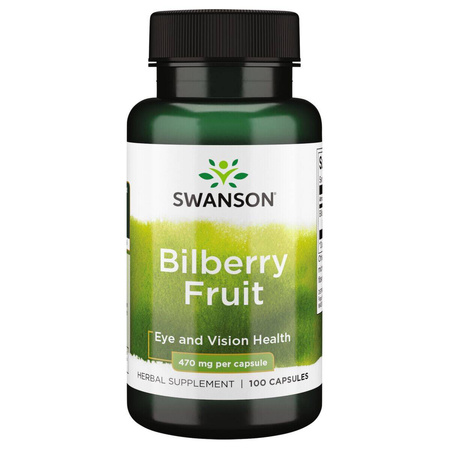 Swanson Bilberry Fruit 470 mg (100 kaps. )
