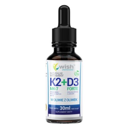Wish Witamina K2 +D3 Forte (30 ml)
