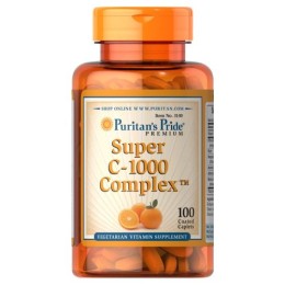 Puritan's Pride Super C-1000 Complex  witamina C   (100 tab)