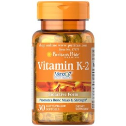 Puritan's Pride Witamina K2 50 mcg - (30 kap)