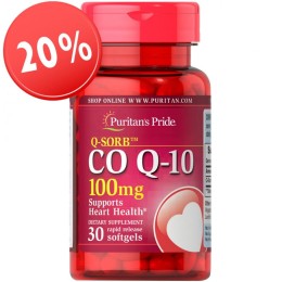 Puritan's Pride Koenzym Q-10 100 mg (30 kap)