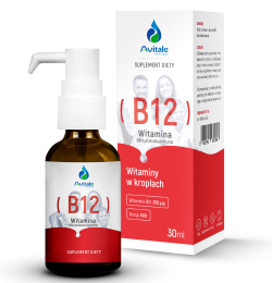 Avitale Witamina B12 Metylokobalamina 200 µg (30 ml)