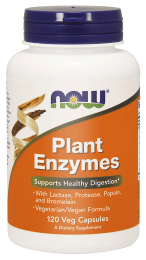 NOW Foods Plant Enzymes -Wsparcie trawienia (240 kap)