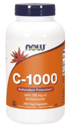 NOW Foods Witamina C-1000 z bioflawonoidami (250 kap)