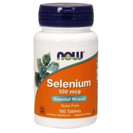 NOW Foods Selen 100mcg (100 tab)