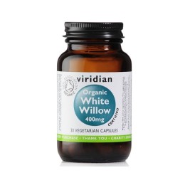 Viridian Ekologiczna kora wierzby białej White Willow Bark  (30 kap)