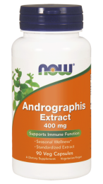NOW Foods Andrographis Extract 400 mg (90 kap)