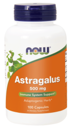 NOW Foods Astragalus 500mg (100 kap)
