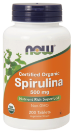 NOW Foods Spirulina 500 mg (200 tab)