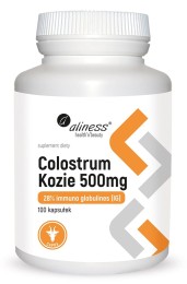 Aliness Colostrum Kozie IG 28% 500 mg Kolostrum (100 kap)