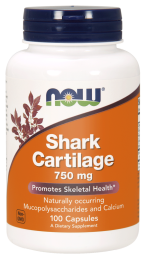 NOW Foods Shark rekin  750 mg (100 kap)