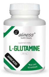 Aliness L-Glutamine Glutamina  500 mg(100 kap)
