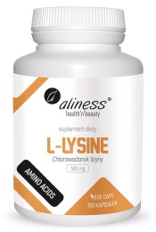 Aliness L-Lysine  Lizyna 500 mg (100 kap)