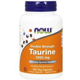 Now Foods Tauryna - Taurine 1000 mg (100 kap)