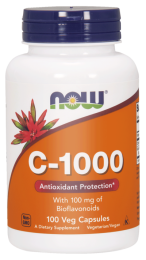 NOW Foods Witamina C-1000 (100 kap) Rutyna