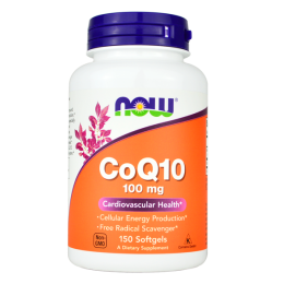 Now Foods koenzym 100 mg (150 kap)