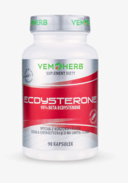 Hepatica Ecdysterone (90 kap)korzeń leuzea