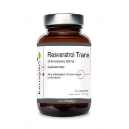 Kenay Resweratrol trans-zmikronizowany 200 mg (60 kaps)