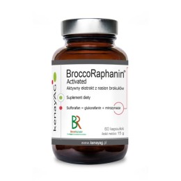Kenay BroccoRaphanin® Activated - ekstrakt z nasion brokułów (60 kap)