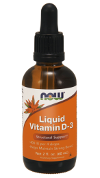 NOW Foods witamina d3 w płynie (59 ml)(data do 31.05.2026)