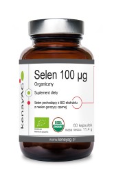 Kenay Selen 100 mcg Organiczny (60 kap)