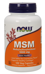 Now Foods MSM  1000mg - (120 kap)