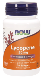 NOW Foods Lycopene 20 mg (50 kap)