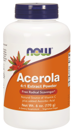 Now Foods Acerola proszek 170 g