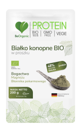 BeOrganic Medicaline Białko konopne BIO w proszku (200g)